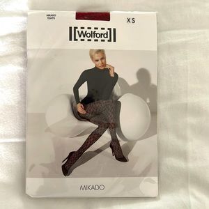 Wolford Womens Mikado Tights Size X-Small